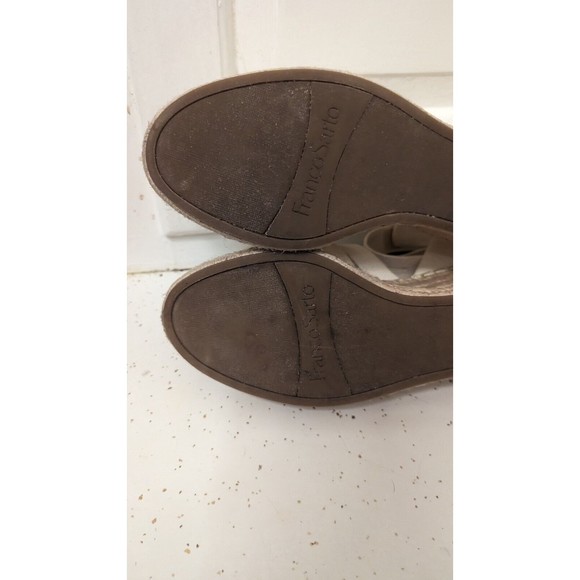 FRANCO SARTO CARMINA ESPADRILLE WEDGE BUCKLE UP SANDAL SOLD NOT FORSALE!!! - Picture 15 of 16
